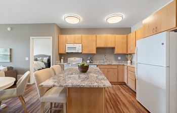 Fully equipped kitchen